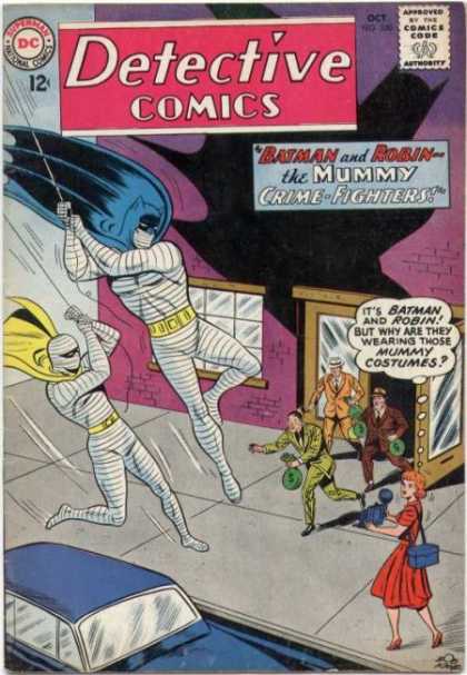 Detective Comics 320 - Detective Comics - Vintage Batman - Dynamic Duo - Mummy Crime Fighters - Batman And Robin - Sheldon Moldoff