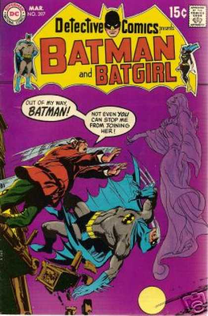 Detective Comics 397 - Batman - Falling - Ghost - Batgirl - Detective Comics - Neal Adams