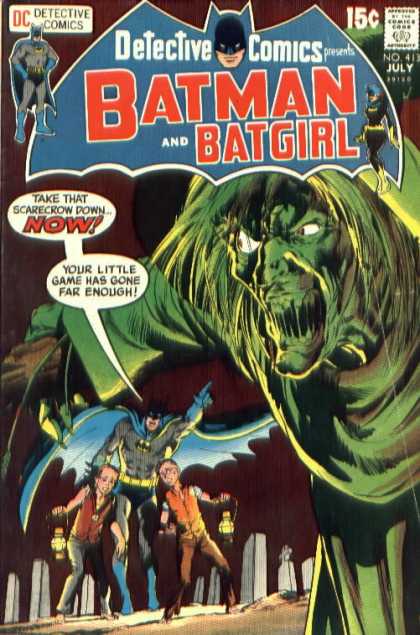 Detective Comics 413 - Scarecrow - Batman - Batgirl - Neal Adams