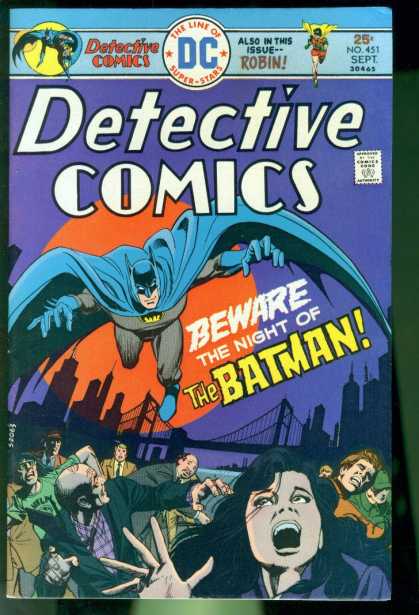 Detective Comics 451 - Batman - Robin - Fear - Moon - Dick Giordano