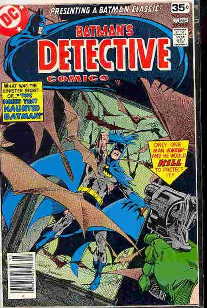 Detective Comics 477 - Batman - Bats - Dc Comics - Detective Comics - June - Dick Giordano