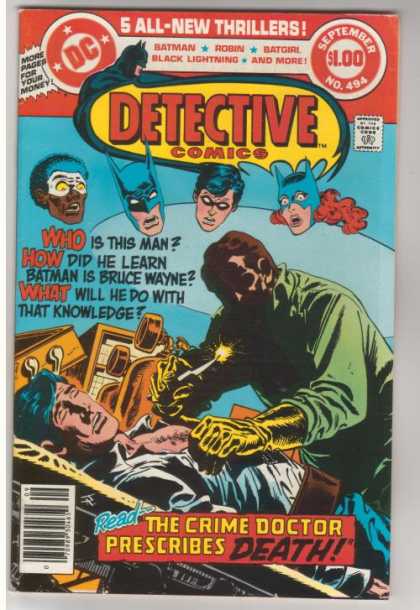 Detective Comics 494 - Batman - Robin - Batgirl - Black Lightning - Dc - Jim Aparo