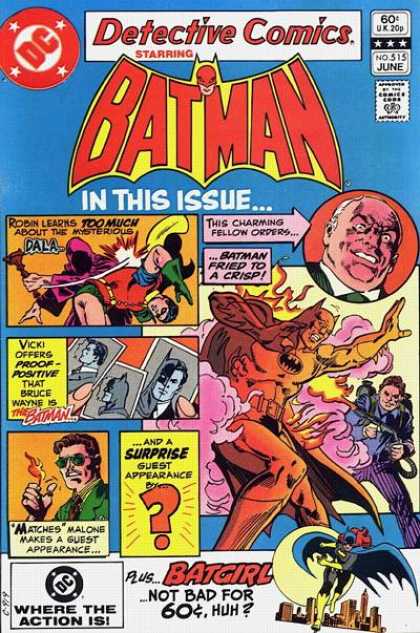 Detective Comics 515 - Robin - Batgirl - Batman - Dala - Dick Giordano