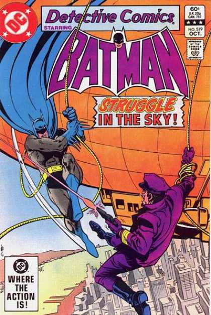 Detective Comics 519 - Batman - Blimp - Jim Aparo