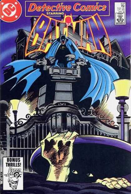 Detective Comics 537 - Batman - Manhole - Dick Giordano, Gene Colan