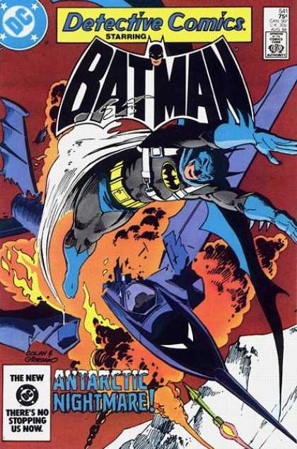 Detective Comics 541 - Batman - Plane - Dick Giordano, Gene Colan