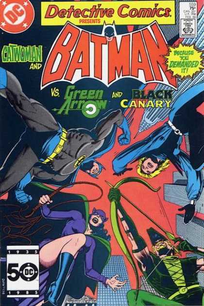 Detective Comics 559 - Detective Comics - Catwoman - Batman - Green Arrow - Black Canary - Brian Bolland