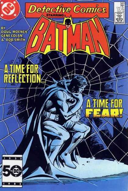 Detective Comics 560 - Web - Blue - Dick Giordano, Gene Colan