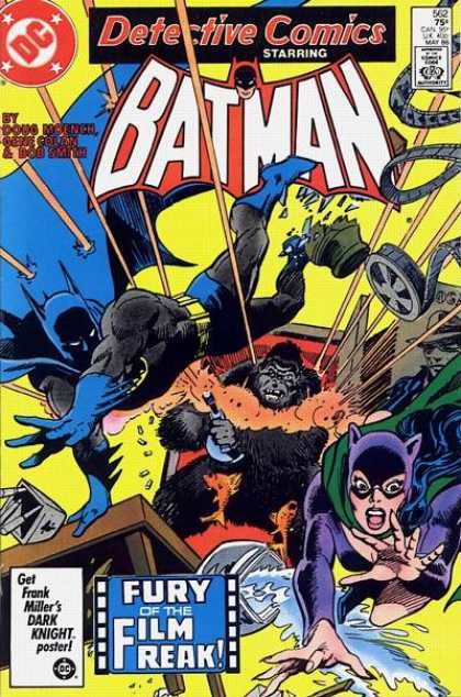 Detective Comics 562 - Gorilla - Batman - Table - Cat Woman - Catwoman - Dick Giordano, Gene Colan
