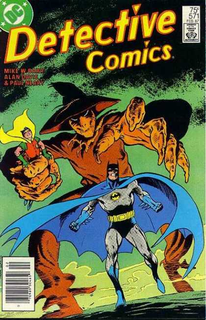 Detective Comics 571 - Scarecrow - Batman - Robin - Alan Davis