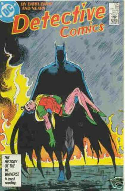 Detective Comics 574 - Robin - Batman - Mask - Black - Letters - Alan Davis