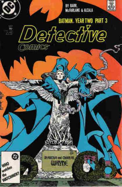 Detective Comics 577 - Batman - Grave - Todd McFarlane