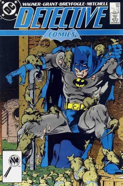 Detective Comics 585 - Batman - Rats - Sewer - Pipe - Detective