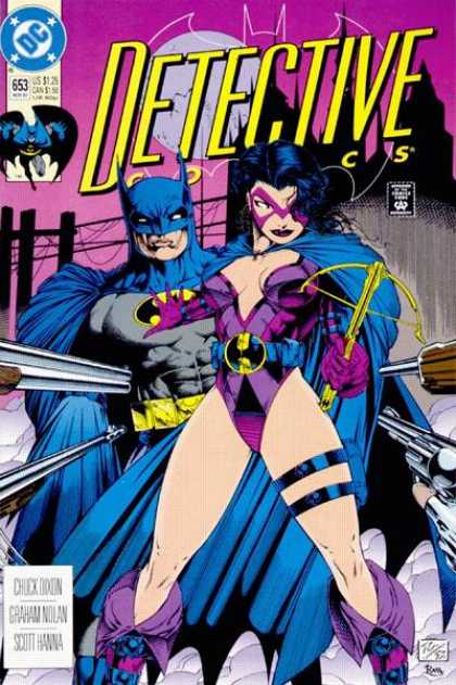 Detective Comics 653 - Batman - Detective Comics - Batgirl - Gun Point - Cross Bow
