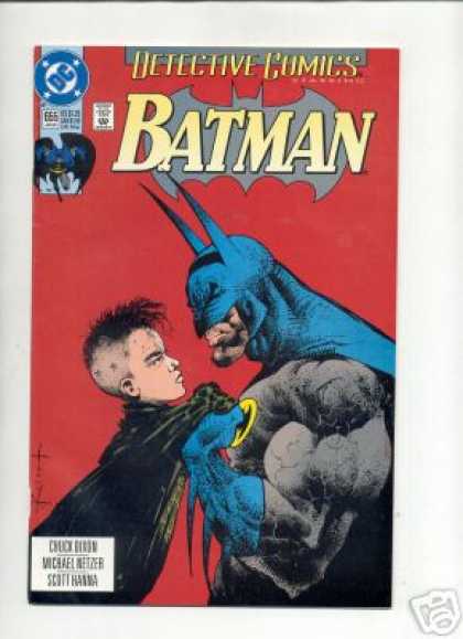 Detective Comics 655 - Batman - Dc - Superhero - Threatening Demeanor - Mohawk - Sam Kieth