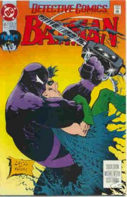 Detective Comics 657 - Chainsaw - Robin - Batman - Sam Kieth