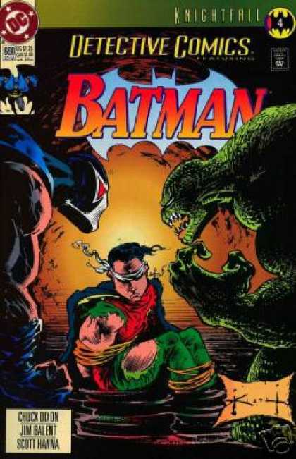 Detective Comics 660 - Knightfall - Batman - Scott Hanna - Best Flyer - Black Hero - Sam Kieth