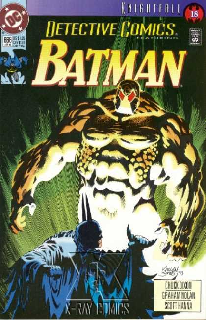 Detective Comics 666 - Batman - Superhero - Knightfall - Approved By Comics Code - Chuck Dixon