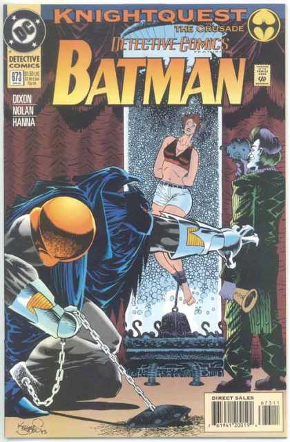 Detective Comics 673 - Joker - Batman - Bubbles - Chains - Tube