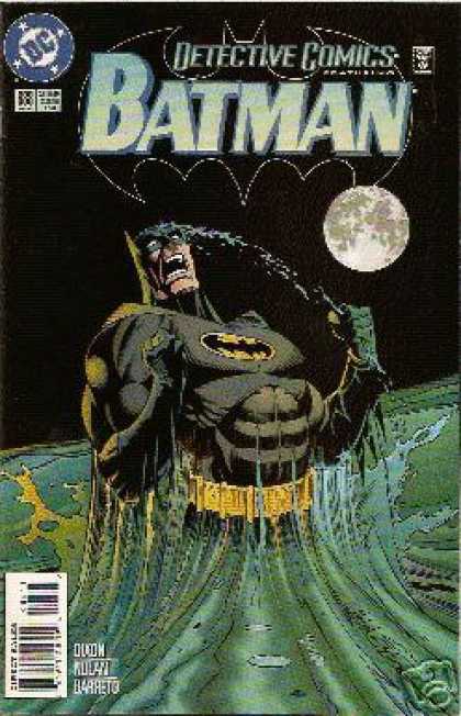 Detective Comics 688 - Water - Moon - Batman - Superhero - Direct Sales