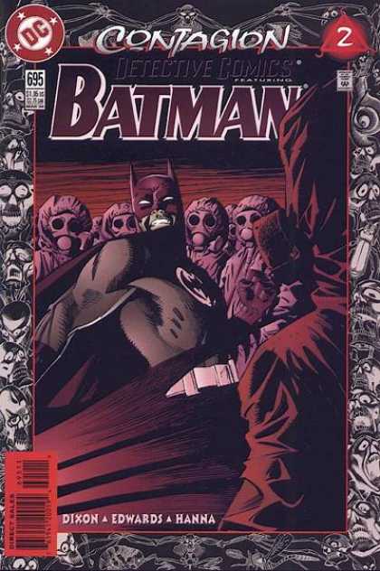 Detective Comics 695 - Batman - Dixon - Edwards - Hanna - Dc - Bill Sienkiewicz