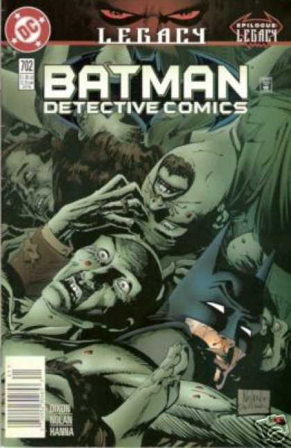 Detective Comics 702 - Batman - Epilogue Legacy - Corpses - Dixon Hogan And Hanna - Dc Comics - Bill Sienkiewicz