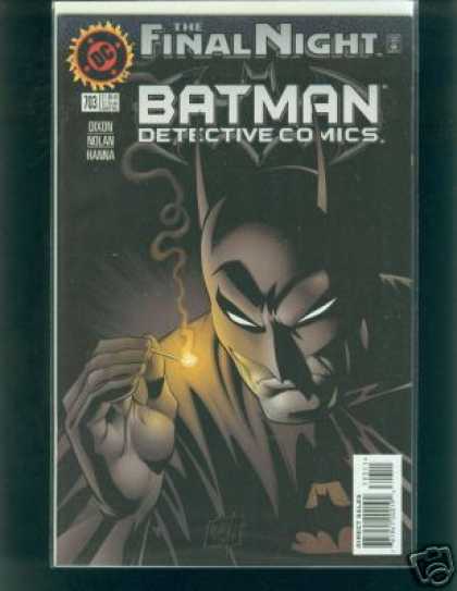 Detective Comics 703 - The Final Night - Detective Comics - Fire - Superheroe - Costume - John Dell