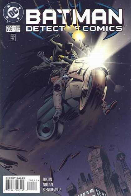 Detective Comics 709 - Motorcycle - Gun - Issue 709 - Dixon - Dark