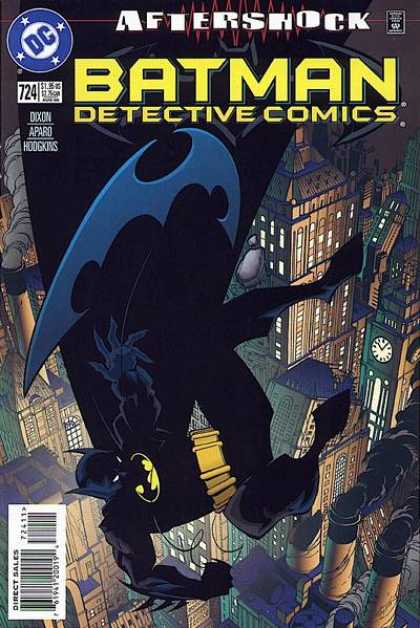 Detective Comics 724 - Batman - Gotham City - Buildings - Aftershock - Batarang - Brian Stelfreeze