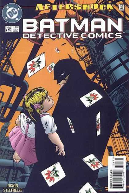 Detective Comics 726 - Batman - Girl - Joker - Aftershock - Dark - Brian Stelfreeze