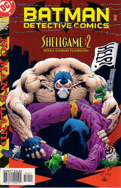 Detective Comics 740 - Joker - Bane - Dc - Batman - Shellgame - John Cassaday