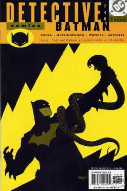 Detective Comics 746 - Snake - Lightning - Batman - Cobra - Yellow