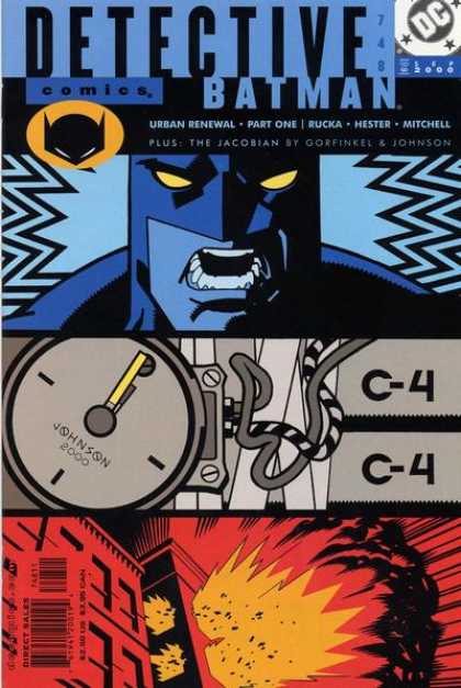 Detective Comics 748 - Batman - Bomb - Explosion - Detective - Mechanical