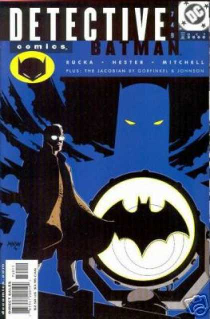 Detective Comics 749 - Batman - Signal - Commissioner - Symbol - Blue And Black Background