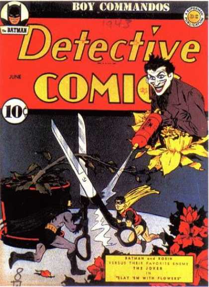 Detective Comics 76 - Batman - Robin - Joker - Scissors - Screwdriver - Jerry Robinson