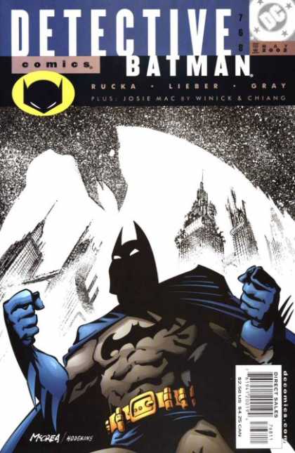 Detective Comics 768 - Batman - Rucka - Lieber - Grat - Superhero - John McCrea