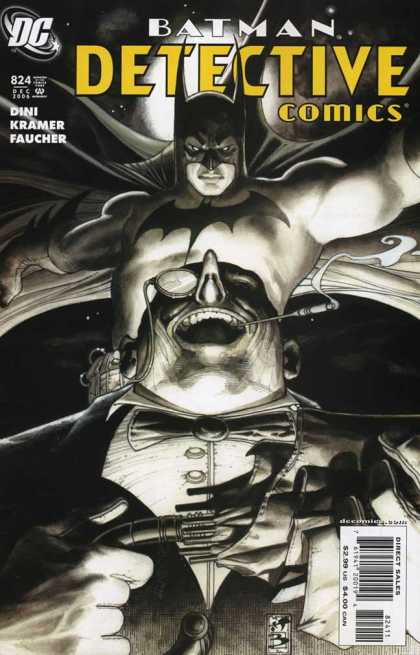 Detective Comics 824 - Detective - Bat - Tie - Umbrella - Black - Simone Bianchi