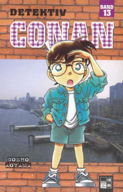 Detektiv Conan 13 - Gosho Aoyama - Anime - Kid - Glasses - City