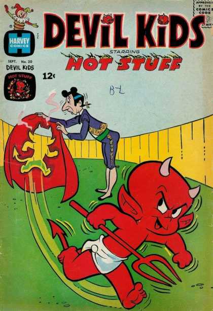 Devil Kids 20 - Jack-in-the-box - Bullfighter - Hot Stuff - Fence - Burnt Cape