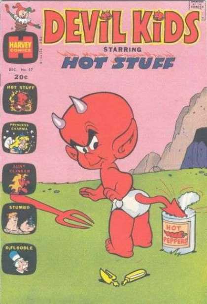 Devil Kids 57 - Harvey - 20 Cents - Hot Stuff - Horns - Jack In The Box