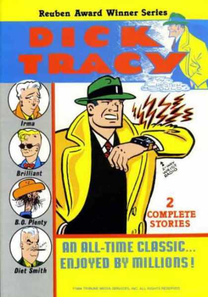 Dick Tracy (Blackthorne) 1 - Diet Smith - Irma - Brillant - Yellow Overcoat - Green Hat
