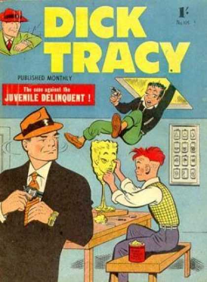 Dick Tracy 105 - Denis The Menace - Accidents In The Cause - Shooting Yourself In The Foot - The Great Detective - Masterpiece Into Pieces Of Trash