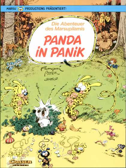 Die Abenteuer des Marsupilamis 5 - Marsu - Panda - Greg - Marsupalami - Panik