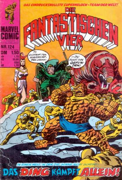 Die Fantastischen Vier 124 - Marvel Comic - Die Fantastischen Vier - Superneloen - Team Der Wely - Das Ding