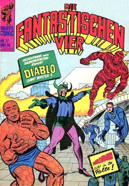 Die Fantastischen Vier 27 - Fantastischen - Vier - Diablo - Marvel - Comic