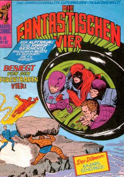 Die Fantastischen Vier 35 - Marvel - Superhero - German - Frightful Four - Kirby