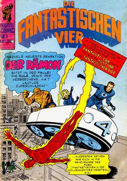 Die Fantastischen Vier 5 - Comic - Marvel - 5 - Der Damon - Foreign