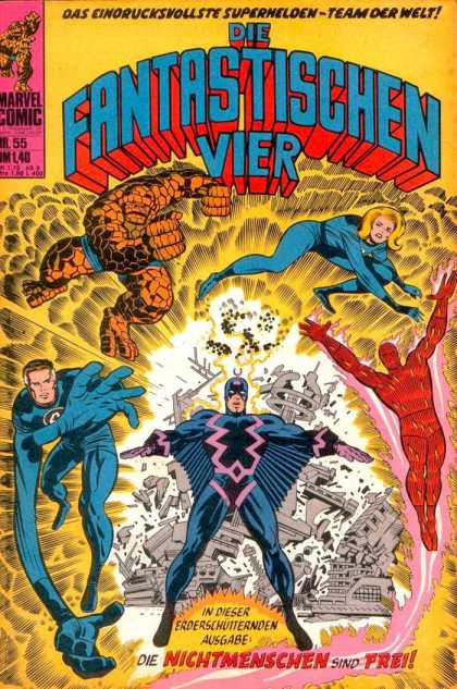 Die Fantastischen Vier 55 - Frei - The Thing - Sue Storm - Blast - Human Torch