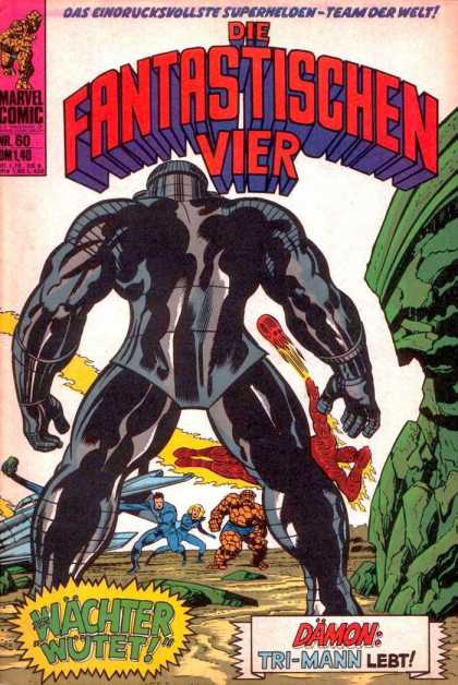 Die Fantastischen Vier 60 - Fireball - Man - Fighting - Bigman - Sky