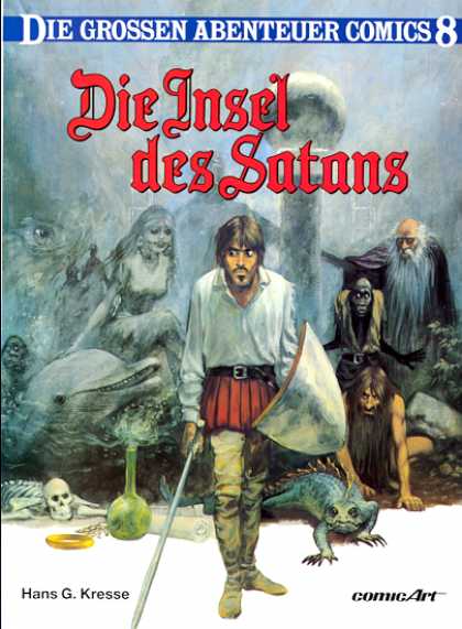 Die Grossen Abenteuer Comics - Die Insel des Satans